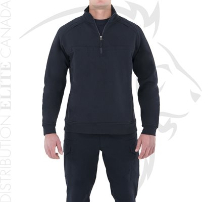 FIRST TACTICAL MEN SOFTSHELL JOB SHIRT 1 / 2 ZIP - NAVY - SM