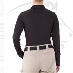 FIRST TACTICAL WOMEN PERFORMANCE LONG POLO - BLACK - MD