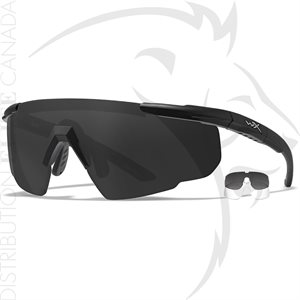 WILEY X SABER ADVANCED GREY / CLEAR / 2 MATTE BLACK FRAMES