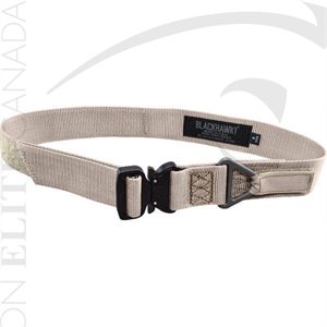 BLACKHAWK RIGGER'S BELT W / COBRA BUCKLE MEDIUM (34 TO 41in) CAYOTE TAN