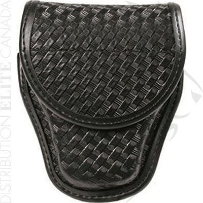 BLACKHAWK MOLDED DOUBLE HANDCUFF CASE - BASKETWEAVE