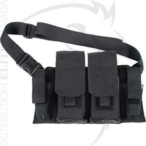 BLACKHAWK RIFLE / PISTOL BANDOLEER - 4 M4 / M16 MAGS / 2 PIS MAGS