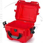 NANUK 908 CASE EMPTY W / FIRST AID LOGO - RED