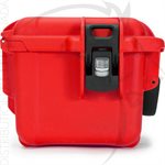 NANUK 908 CASE EMPTY W / FIRST AID LOGO - RED