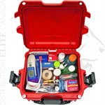 NANUK 908 CASE EMPTY W / FIRST AID LOGO - RED