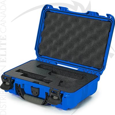 NANUK 909 CASE W / FOAM INSERT FOR GLOCK - BLEU