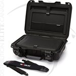 NANUK 923 CASE W / LAPTOP KIT W / STRAP (TSA LATCHES) - BLACK