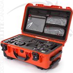 NANUK 935 CASE W / LID ORGANIZER / FOAM 2 BODIES DSLR - ORANGE