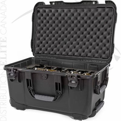 NANUK 938 CASE W / FOAM INSERT FOR 6 UP - NOIR