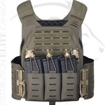 ARMOR EXPRESS AETOS PLATE CARRIER - LASER CUT - BLACK - LG