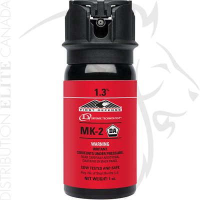 DEF-TEC FIRST DEFENSE 1.3% MK-2 - 1.0oz - OC / FOAM