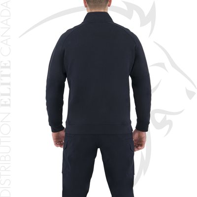 FIRST TACTICAL MEN SOFTSHELL JOB SHIRT 1 / 2 ZIP - NAVY - LG T