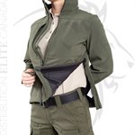 FIRST TACTICAL WOMEN SOFTSHELL SHORT JACKET - OD GREEN - 2X