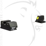 TRIJICON HD XR NIGHT SIGHTS - FN .40 - YELLOW FRONT