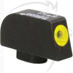 TRIJICON HD XR FRONT SIGHT - GLOCK STANDARD FRAMES - YELLOW