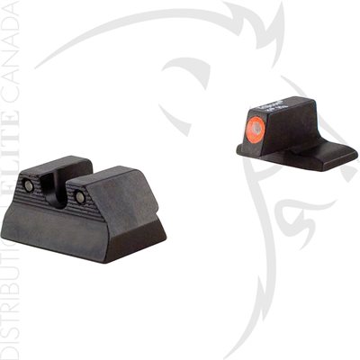 TRIJICON HD NIGHT SIGHTS - H&K P2000 - ORANGE FRONT