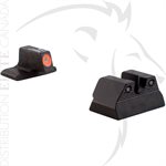 TRIJICON HD NIGHT SIGHTS - H&K P2000 - ORANGE FRONT