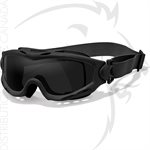 WILEY X SPEAR GOGGLE GREY / CLEAR / RUST / BLACK FRAME