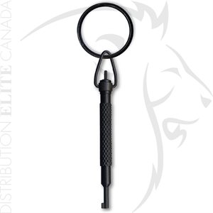 ZAK TOOL CLÉ DE MENOTTES POLY SWIVEL-NOIR