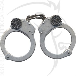 ZAK TOOL TACTICAL TRAINING HANDCUFF - CHAIN LINK - NICKEL